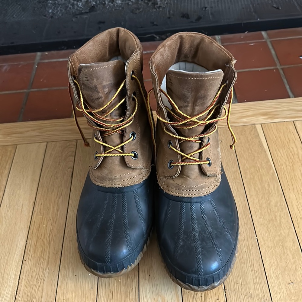 Very Good Condition Sorel Waterproof Cheyanne 2 Men’s Rain/Snow Duck Boots